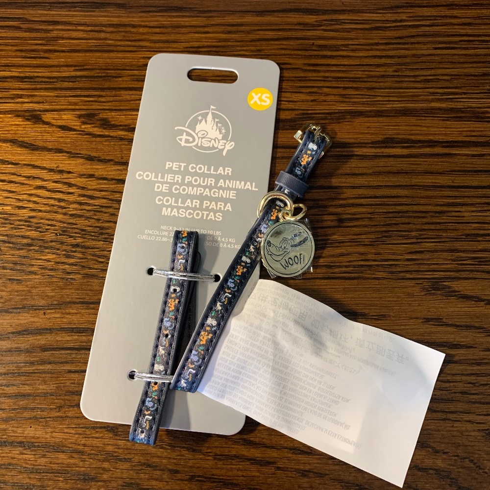 Disney Pet Collar size XS